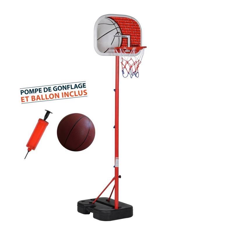 Panier de Basket sur Pied Mobile pour Enfant "Atlanta" Hauteur Réglable jusqu'à 1m35 BUMBER - Image 6