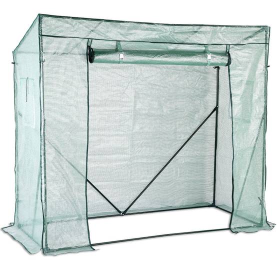 Serre de jardin 120x80x60cm Mini Serre de jardin en Film avec Anneau de Fixation 1,6 m2 pour Jardin et Balcon - Image 1