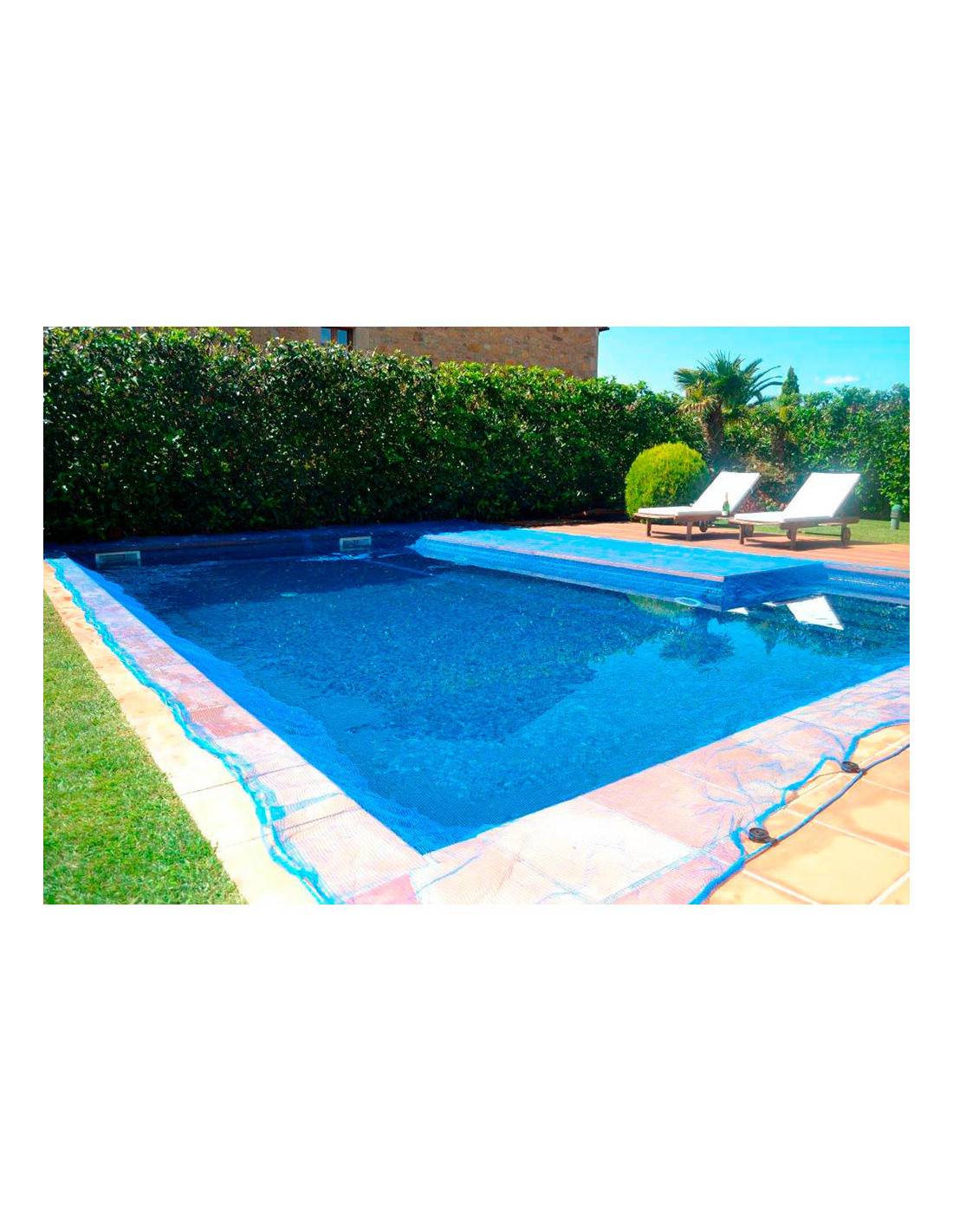 Bâche Piscine Anti-feuilles 6x6m Protection Feuilles Efficace 6x6m - Fun And Go