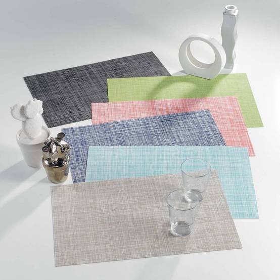 Set De Table Rectangulaire Tressé Bambou - Set De Table Set De Table Rectangulaire Tressé Bambou - Set De Table