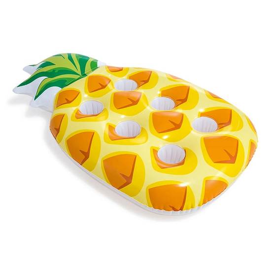 Porte Verre Gonflable "Ananas" 97cm Jaune - Image 1