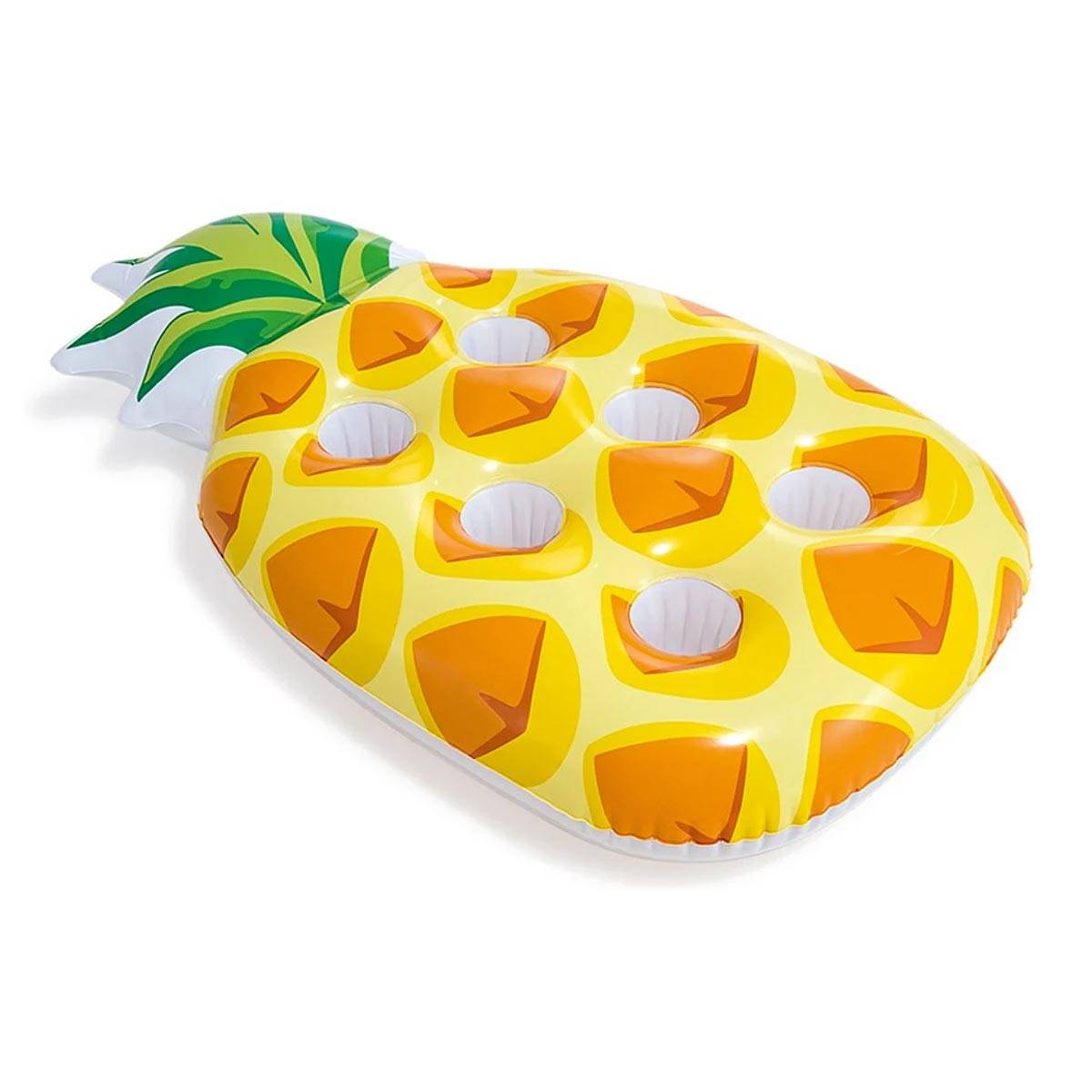 Porte Verre Gonflable "Ananas" 97cm Jaune - Image 1