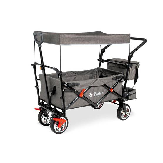 Chariot Multifonction 'AddPlus' avec Frein en Gris Chic - Image 1