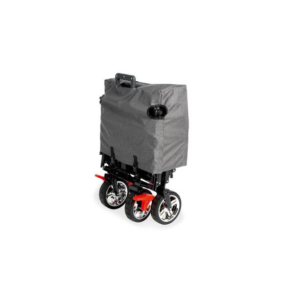 Chariot Multifonction 'AddPlus' avec Frein en Gris Chic - Image 2