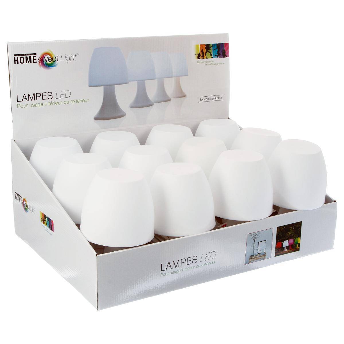 Lampe outdoor "Dokk" blanc H19cm ATMOSPHERA CREATEUR D'INTERIEUR - Imagen 3