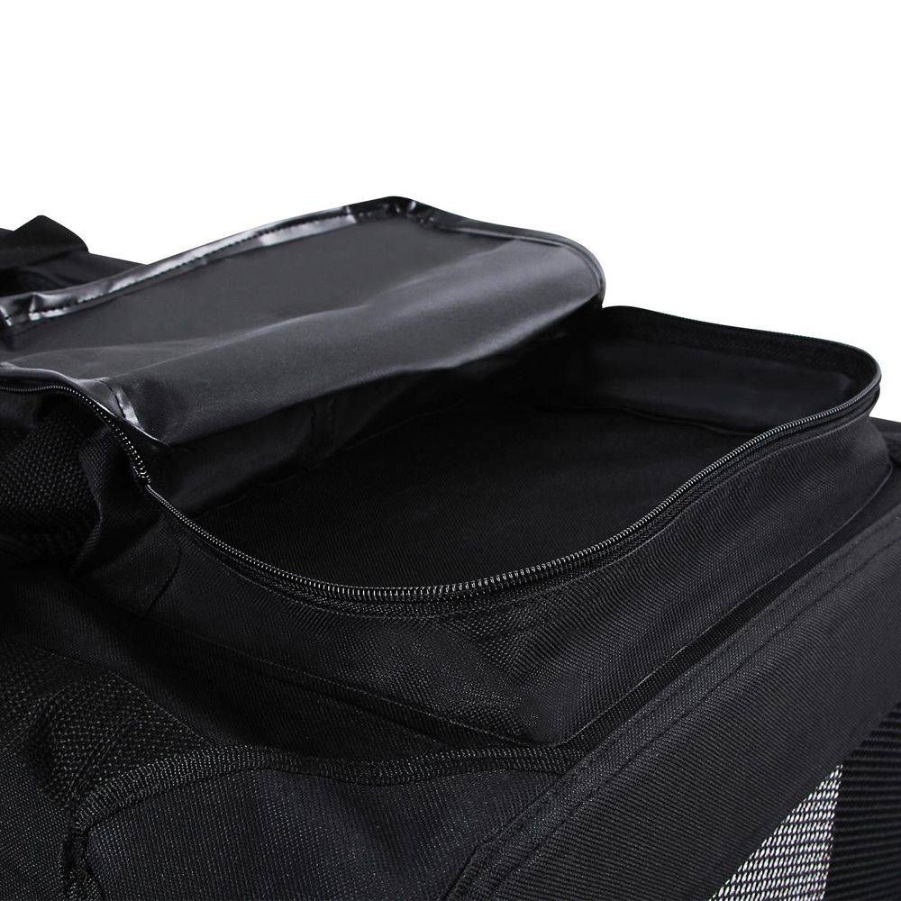 Sac de transport voyage chien L 92,5 x 70 x 9 cm noir - Image 5