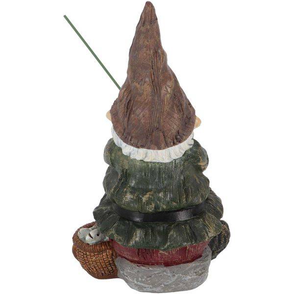 Esschert Design - Nain de jardin pêcheur en résine 25 cm True To Nature - Image 5