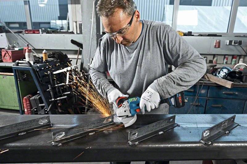 Bosch Professional - Meuleuse sans fil BOSCH GWS 18V -15 SC 2x8.0 Ah - BiTurbo - 06019H6101 - Imagen 3