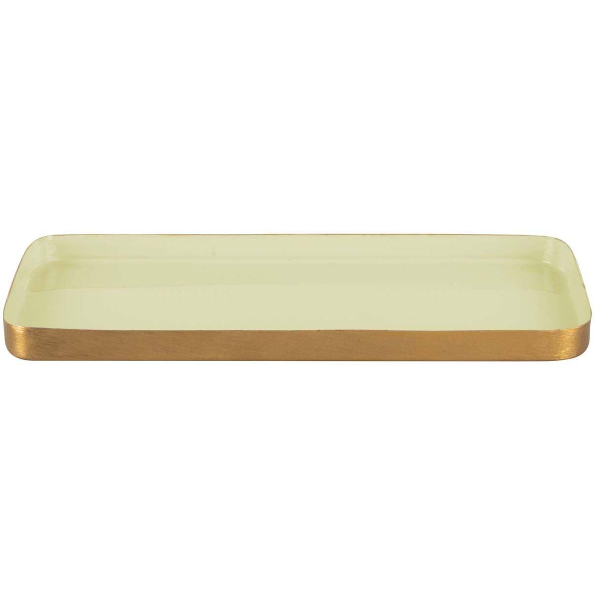 Pt Living - Plateau en métal Festive 25 x 12.5 cm Vert sauge - Imagen 1