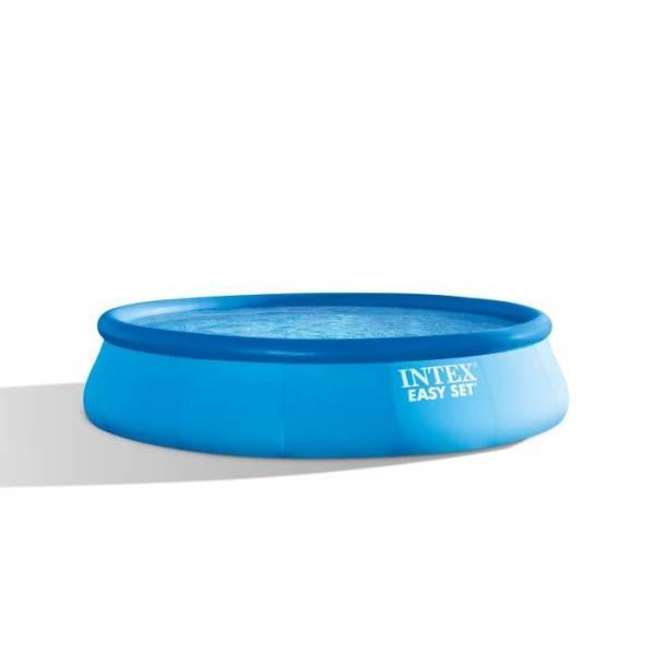 Intex - Kit Piscine hors sol autoportante INTEX - Easy Set™ - 457 x 107 cm - Ronde (Pompe, bâche, tapis de sol, échelle) - 26166NP - Image 1