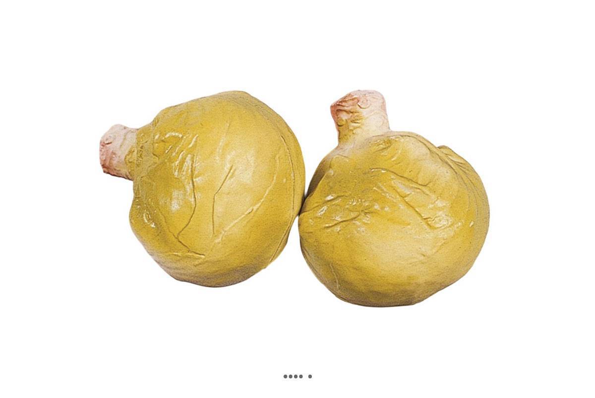 Artificielles - Choux vert artificiel en lot de 2 en Plastique soufflé H 130x120 mm - Imagen 2