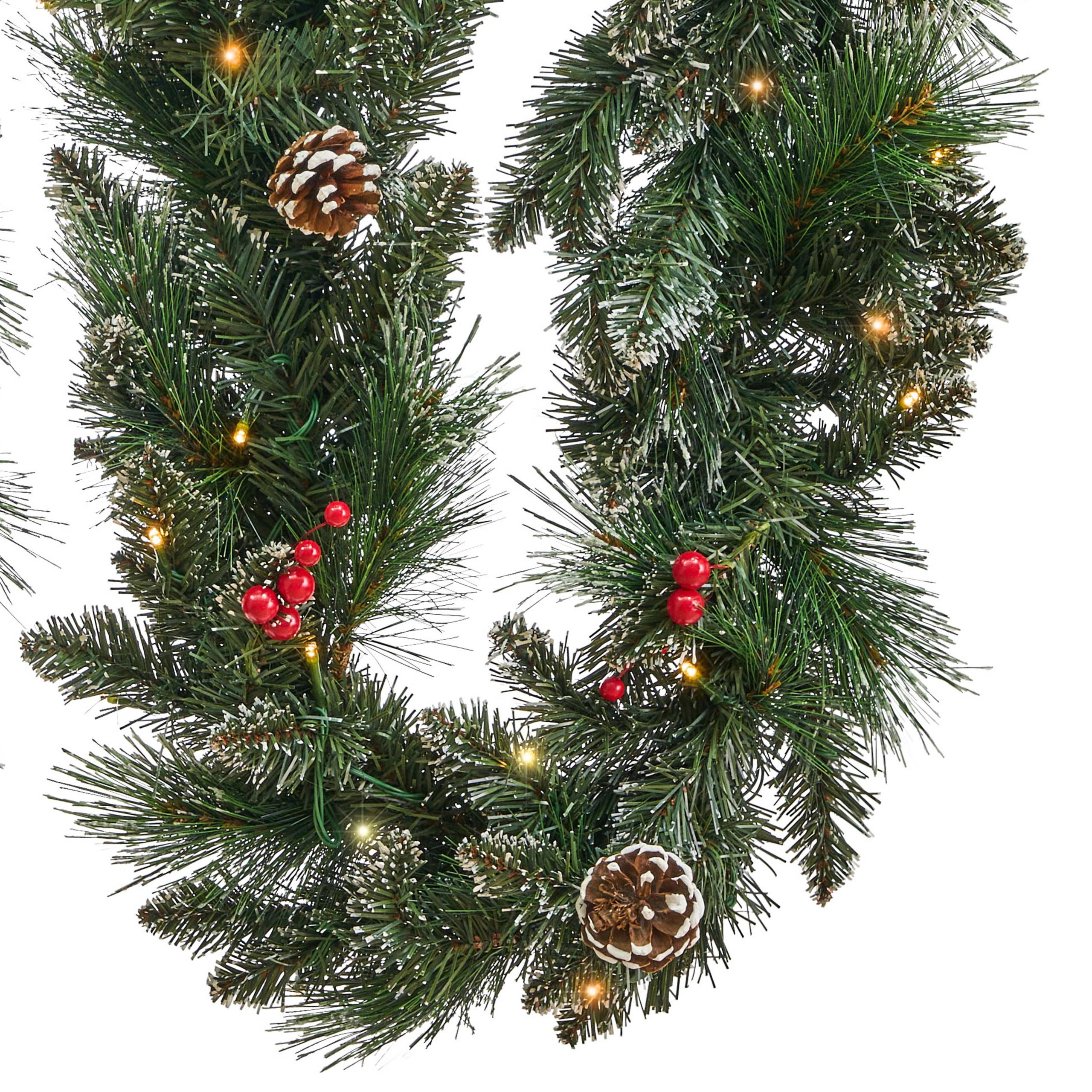 Beliani - Guirlande de Noël Matière synthétique Vert WAPTA - Beliani - Imagen 5