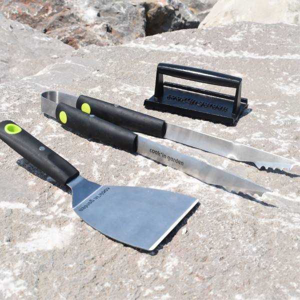 Kit pour Plancha, 3 ustensiles - Imagen 2
