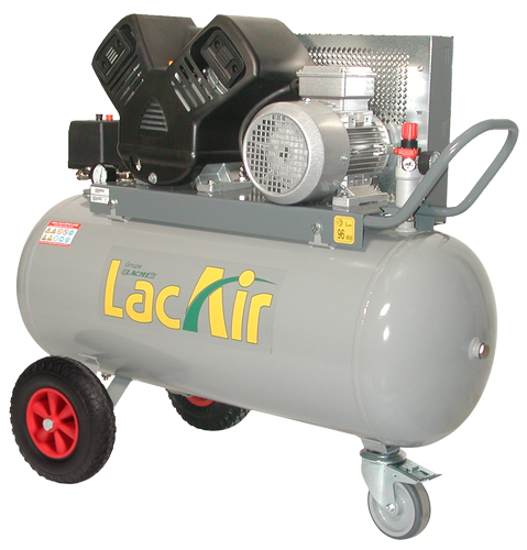 Compresseur mobile TwinAir 20/100T LACME 20 m³/h triphasé 100L 11 bar - 463100