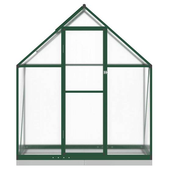 Serre Jardin Polycarbonate Aluminium Protection Hivernage 169x58x202cm Vert - ComfortXL Outdoor Living - Image 3