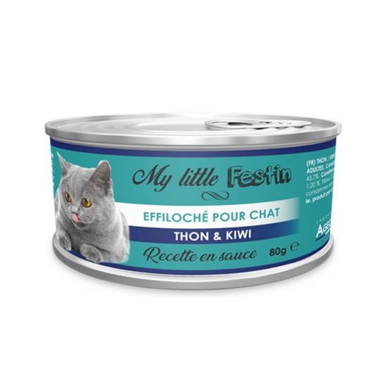 My Little Festin - Pâtée Chat Fruit Thon / Kiwi 80 g
