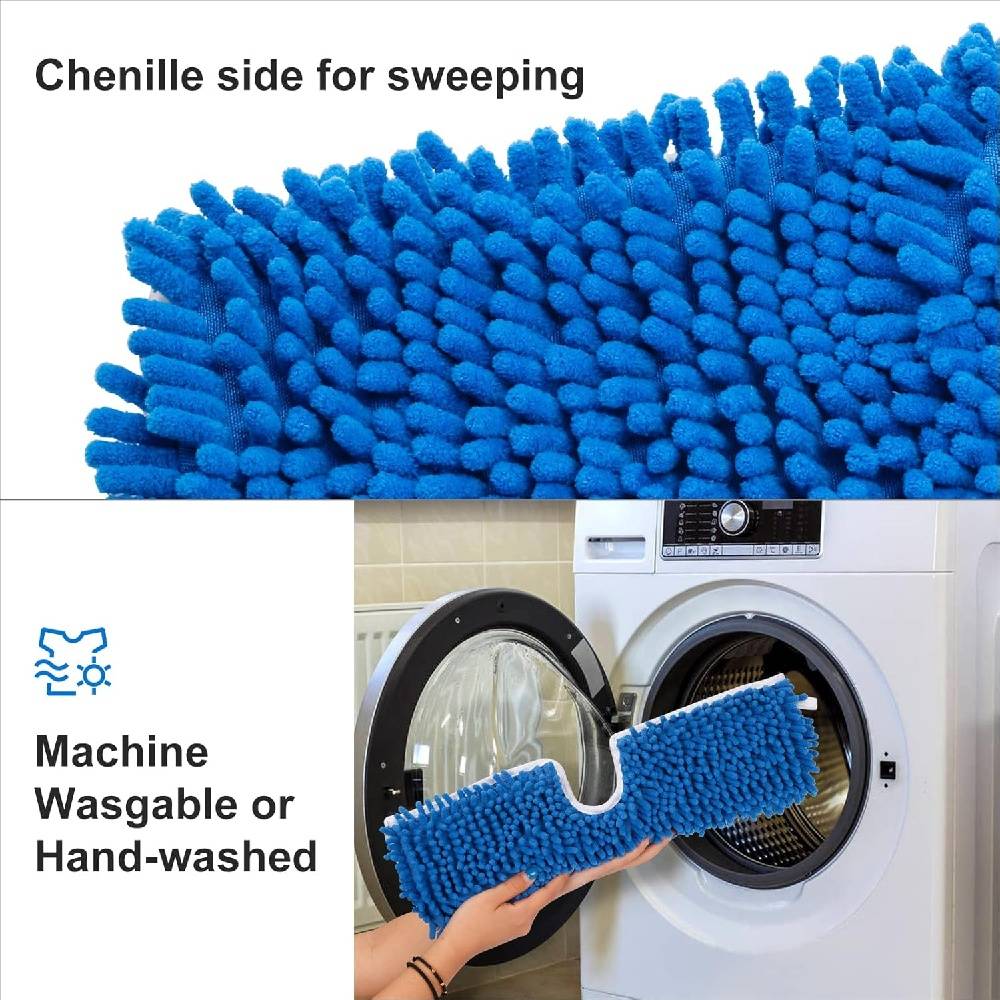 4 Paquets de Rechanges Épais Compatible avec O-Cedar Mop à Microfibre Double Action - IntiMeg - Image 3