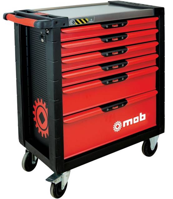 Servante d'atelier XLINER 6 tiroirs anti-basculement – MOB - Image 1