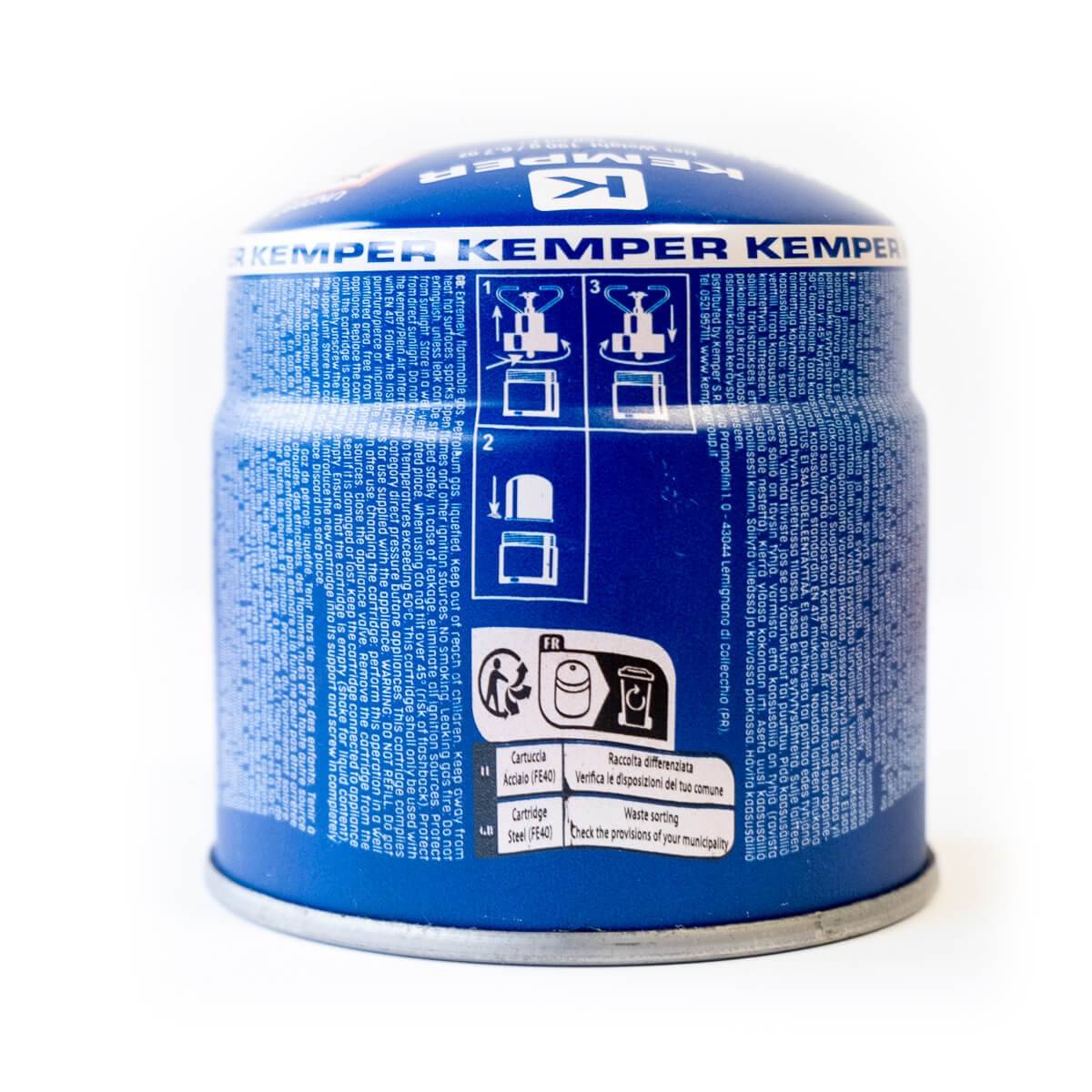 Pack de 8 Cartouches de gaz 190g Perçable Butane pour Réchaud Gaz KEMPER - Imagen 4