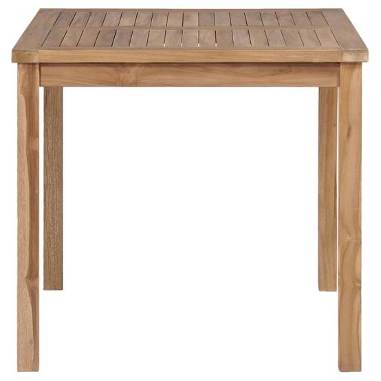 PANGIVO - Table de jardin bois de teck solide 80 x 80 x 77 cm - PANGIVO - Image 2