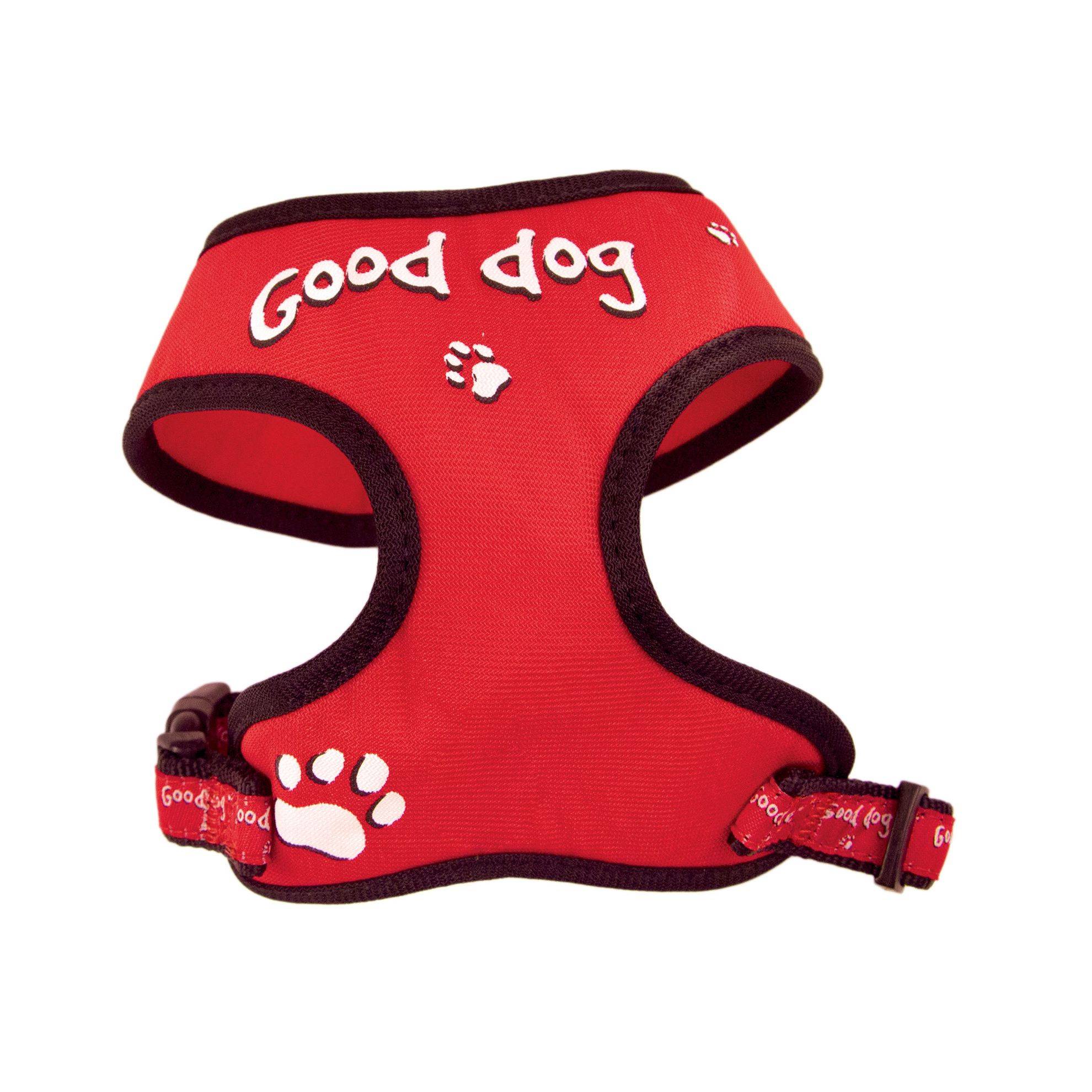 Harnais T-shirt chien Relax rouge "Good Dog" Taille : XS DOOGY FASHION