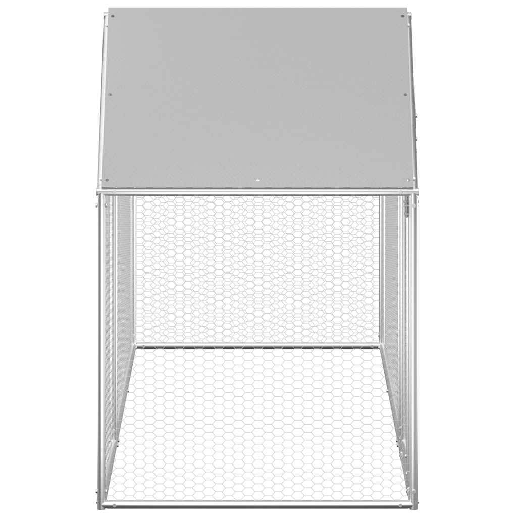 Vidaxl - Poulailler 3 x 1 x 1,5 m Acier galvanisé vidaXL 144554 - Image 6