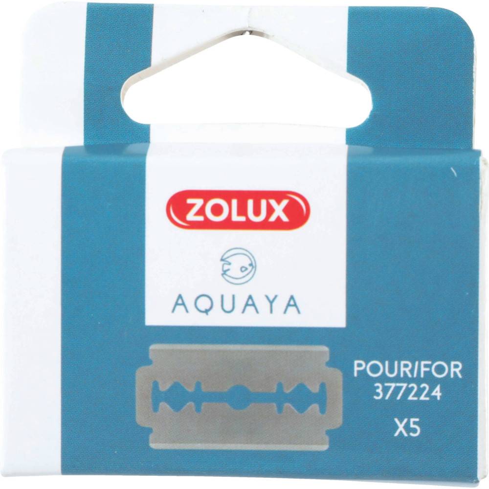 Zolux - 5 Lames recharge pour racloir 377224  aquarium - Imagen 1