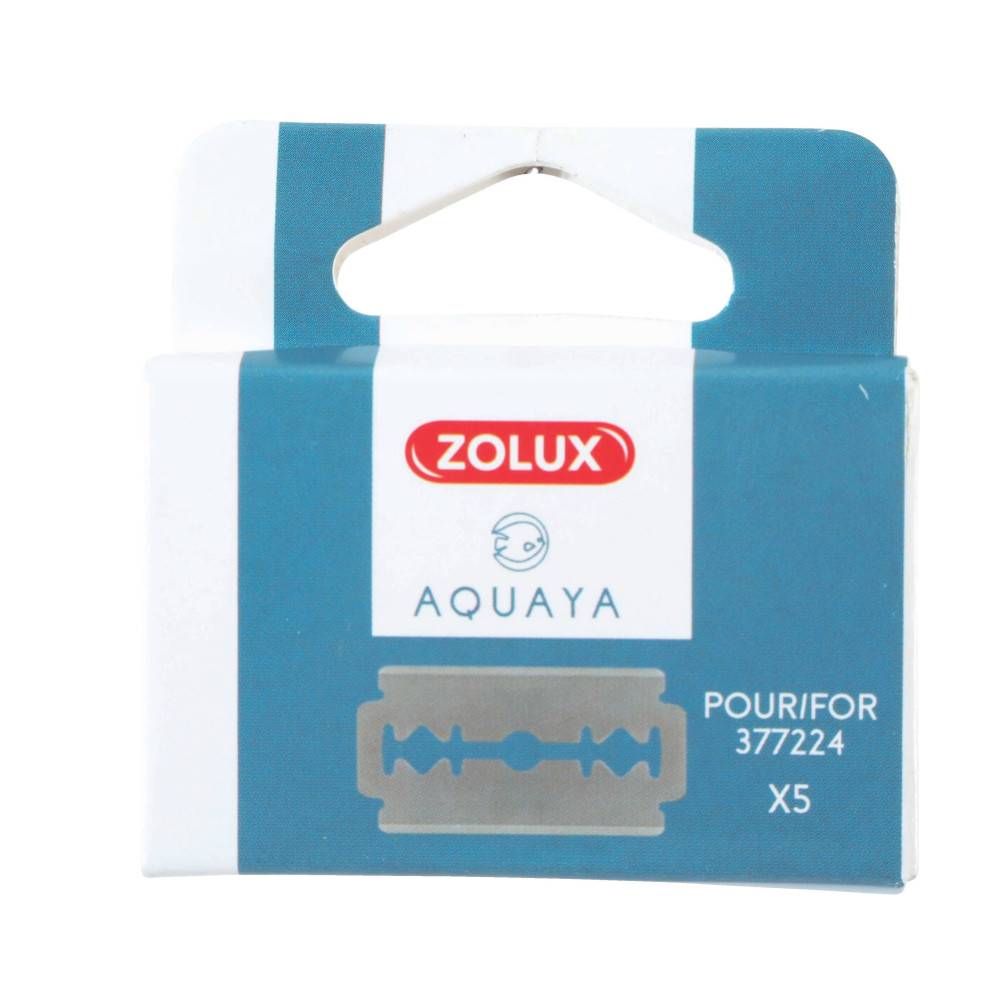 Zolux - 5 Lames recharge pour racloir 377224  aquarium - Imagen 2