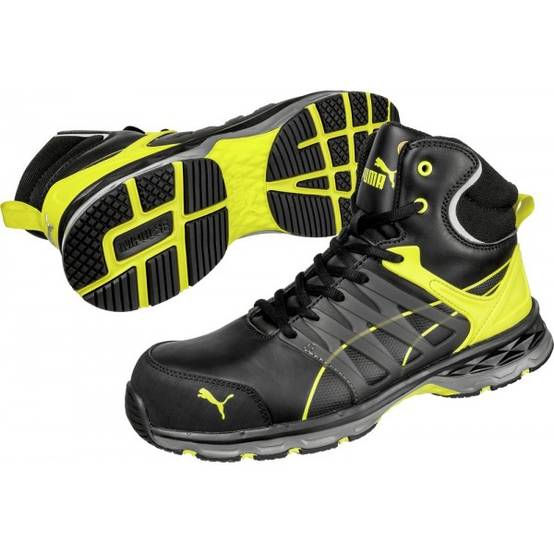 Chaussure haute PUMA Velocity 2.0 Jaune S3 ESD HRO SRC T.39 - 633880-39 - Image 2