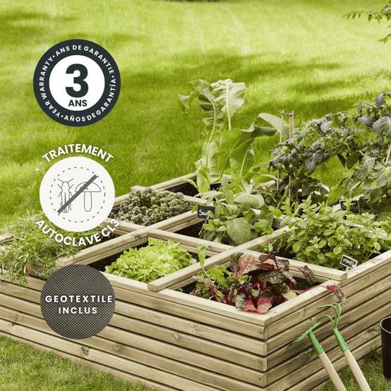Cerland - Carré potager au sol - 380L - Imagen 3