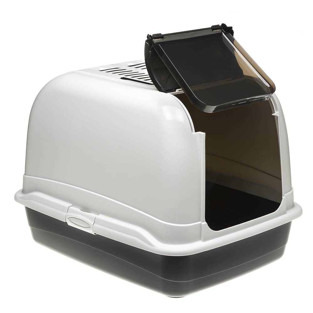 Ferplast - Ferplast MAXI BELLA CABRIO box toilette Ferplast chats nettoyage facile poignée - Imagen 2