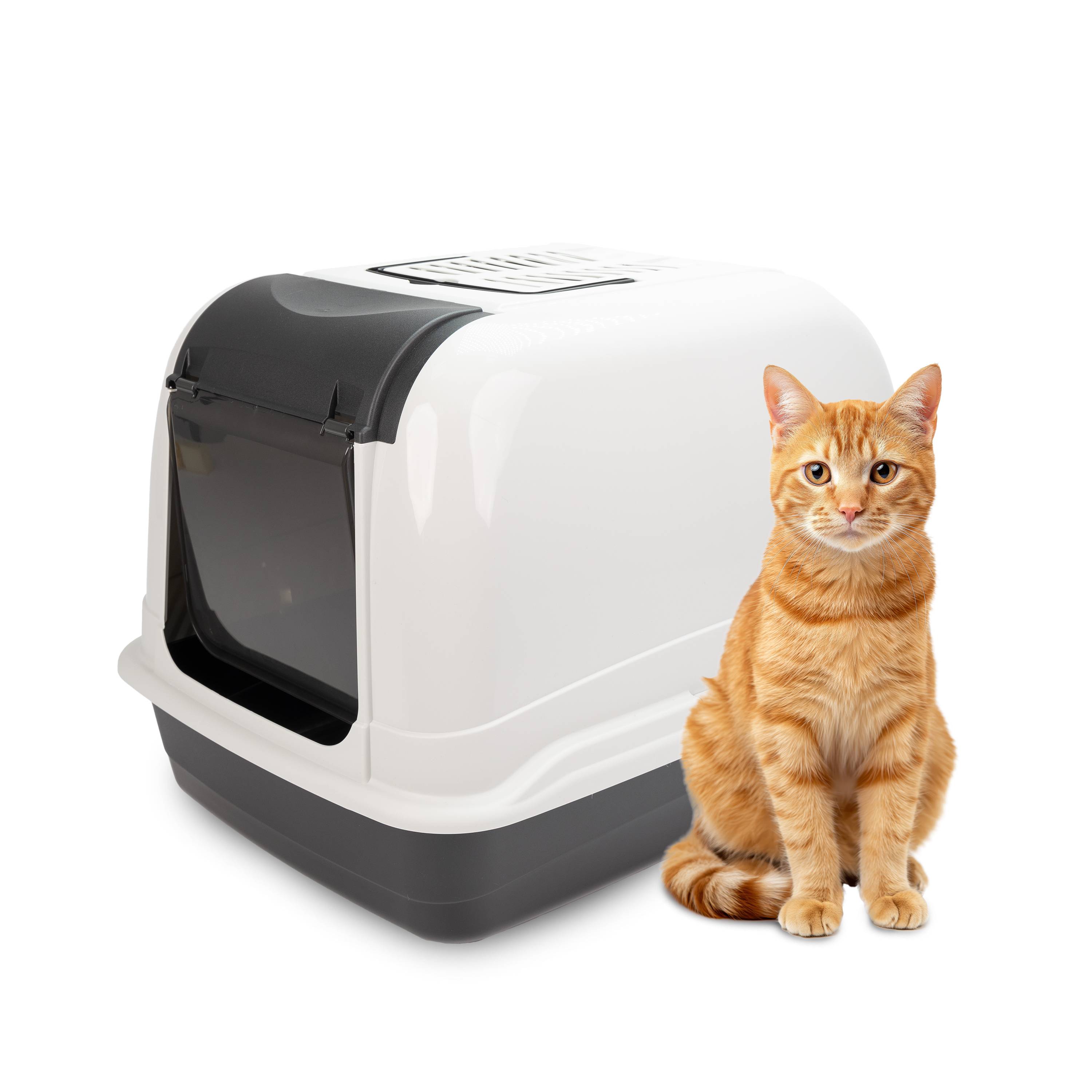 Ferplast - Ferplast MAXI BELLA CABRIO box toilette Ferplast chats nettoyage facile poignée - Imagen 6