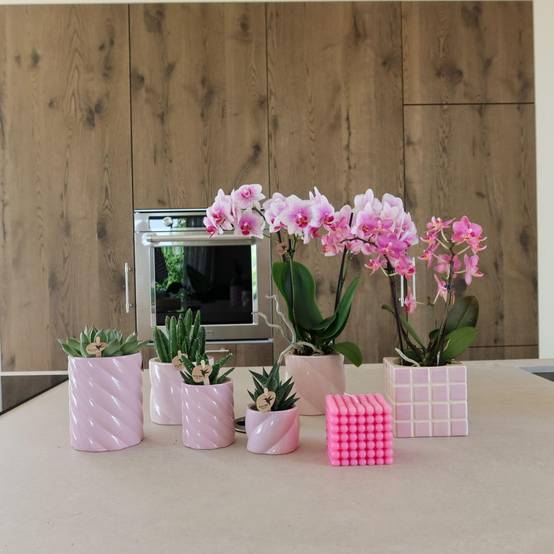 Pot décoratif Candy rose- La Green Touch - Image 9