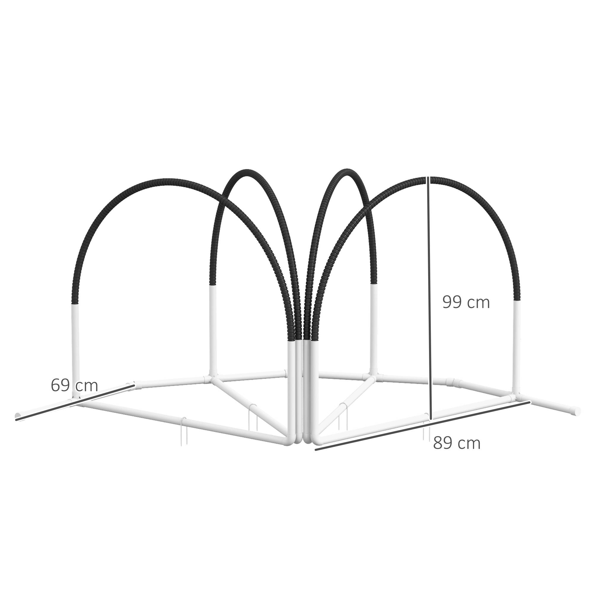 Kit agility pour chien plastique bleu 89 x 69 x 99 cm - PANGIVO - Image 5