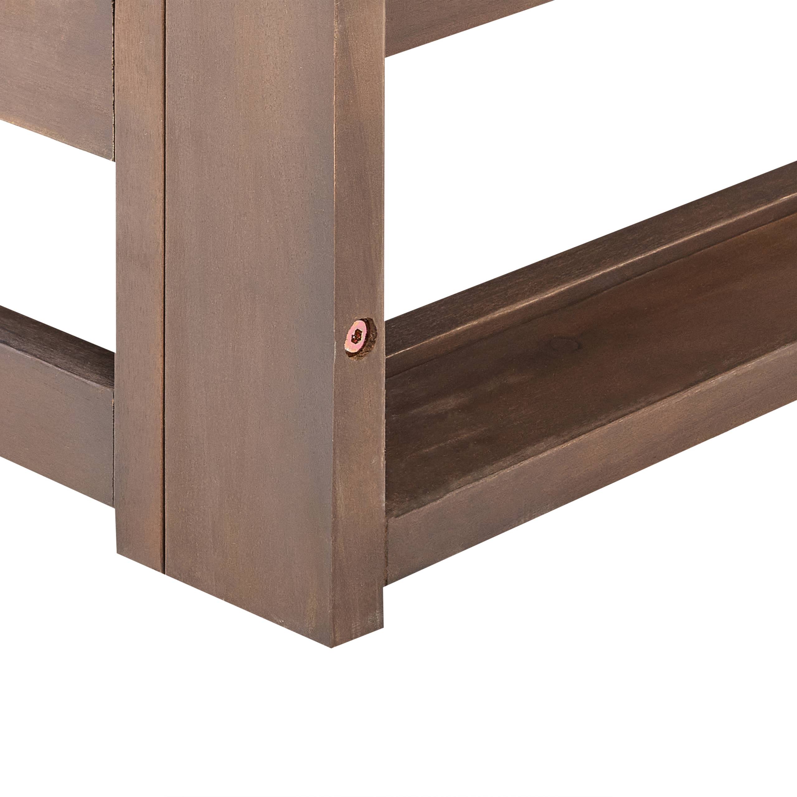 Beliani - Canapé de jardin, 2 Personnes Bois d'acacia certifié Marron foncé TRANI - Beliani - Imagen 7