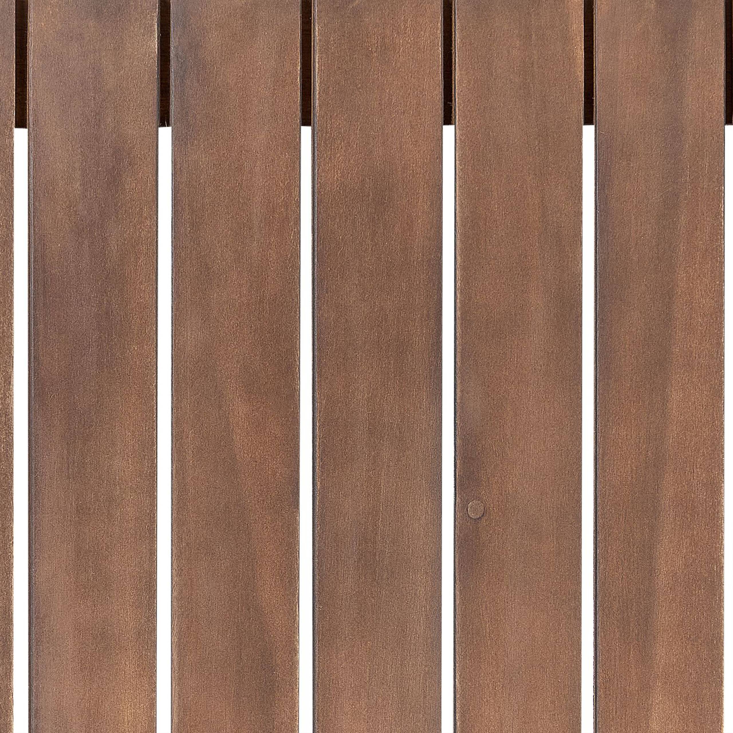 Beliani - Canapé de jardin, 2 Personnes Bois d'acacia certifié Marron foncé TRANI - Beliani - Imagen 8