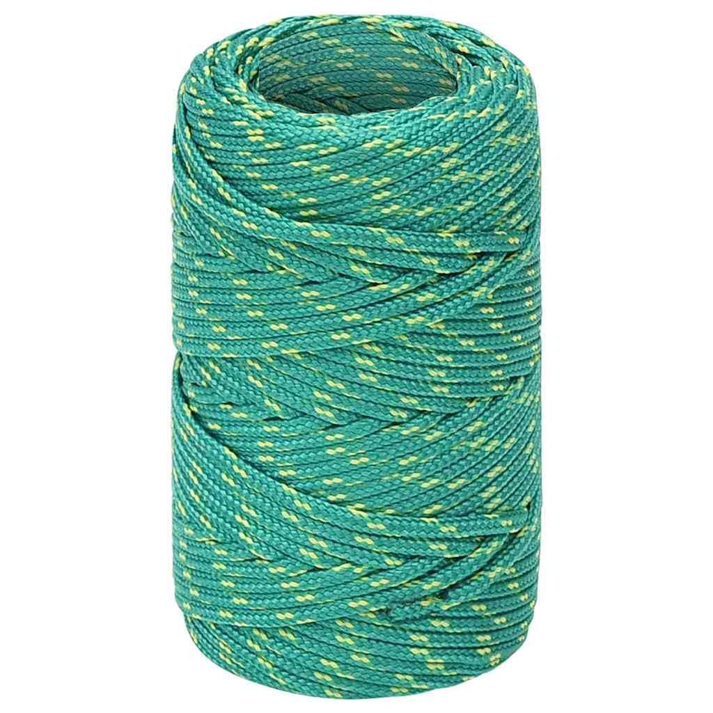 Corde Bateau Bleue 4 Mm X 50 M – Polypropylène Résistant, Idéale Pour Amarrer, Gréement Ou Camping