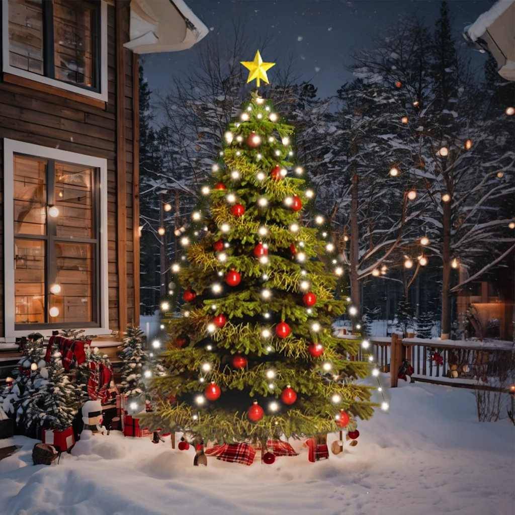 PANGIVO - Guirlande lumineuse PVC blanc froid 180 cm - PANGIVO - Image 3