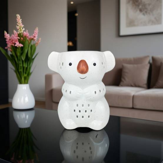 Brûle-Parfum Céramy Koko - Atmosphère Parfumée - Objet Artisanat Amusant -Aromathérapie facile -Figurine Koala - 40 ml - Image 10