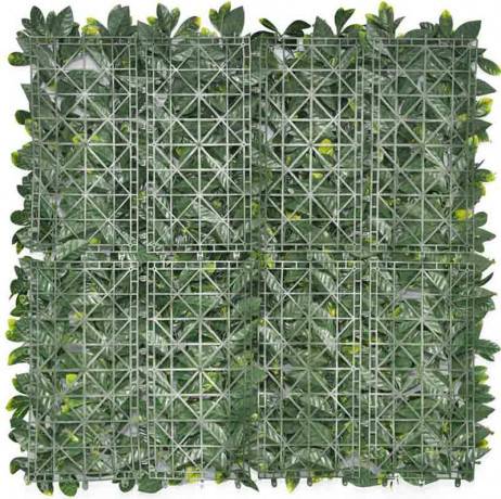 James Grass - France Green - Feuillage artificiel laurier cerise 1m x 1m, Long 18 m - Imagen 2