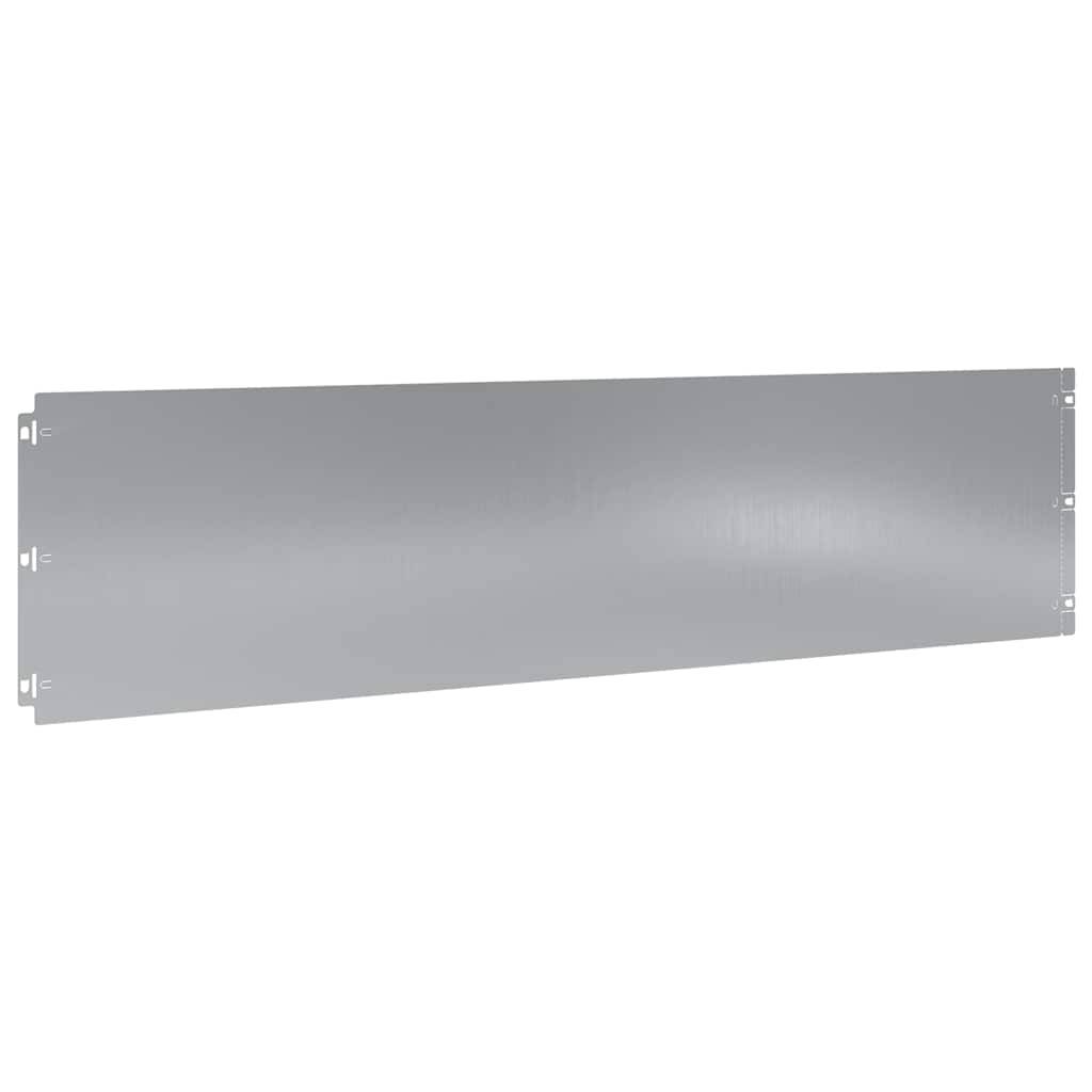 Bordure Pelouse Acier Galvanisé Délimitation Allées Anti-Rouille 103x25cm Argent - ComfortXL Outdoor Living - Image 4