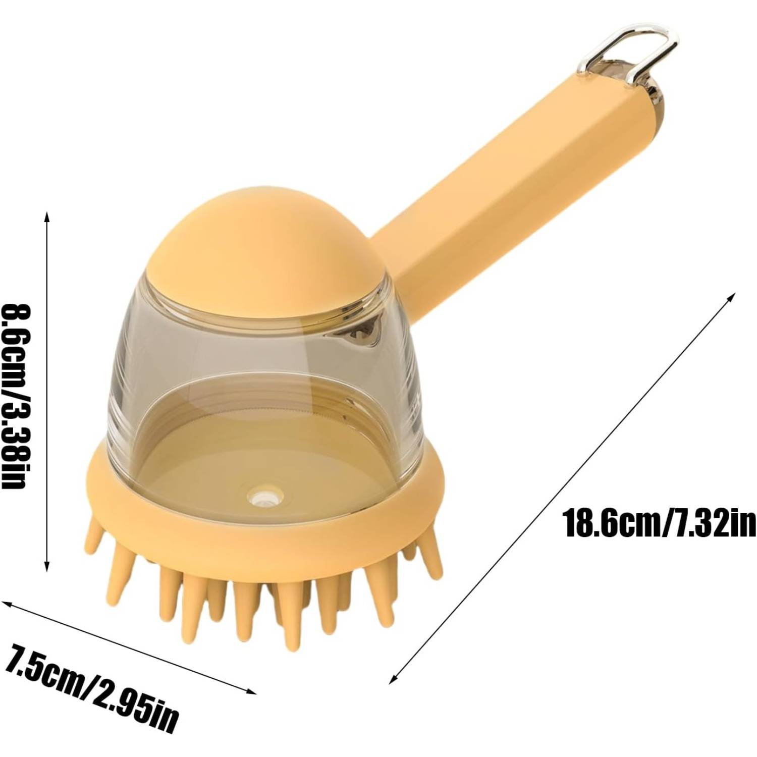 DtopbuyAge - Brosse de Bain pour Chien - Disperse Shampoing & Massage DtopbuyAge - Image 2