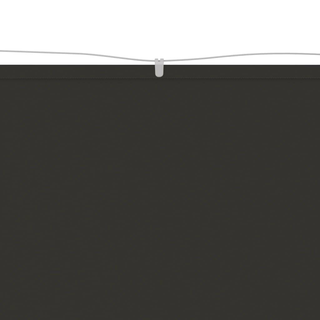 Helloshop26 - Auvent vertical 60 x 800 cm tissu oxford anthracite - Imagen 2