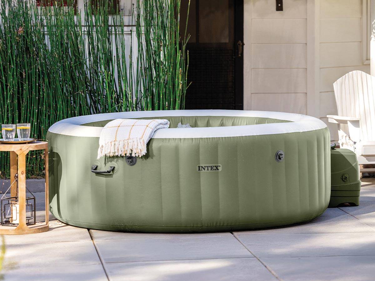 Spa gonflable PureSpa Olive rond Bulles 6 places - Intex - Image 3