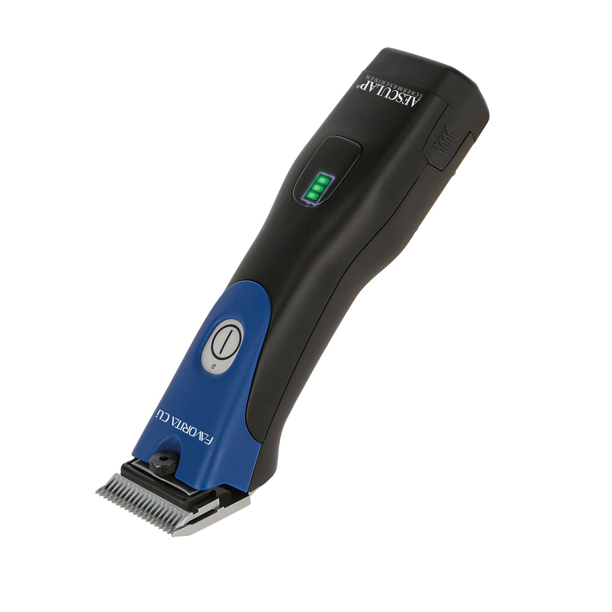 Tondeuse Favorita CLI sans fil 2 batteries : Bleue AESCULAP