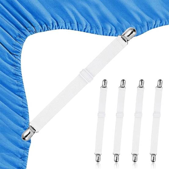 Fixateur de Drap Réglable - Sangle Élastique Renforcée-Living123 - Image 4
