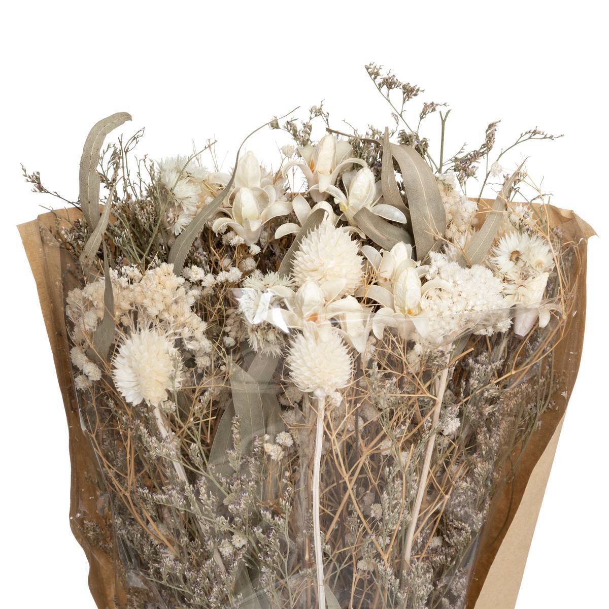 Atmosphera - Bouquet fleurs séchées "Eucalyptus" H48cm - Atmosphera Créateur d'intérieur - Image 2