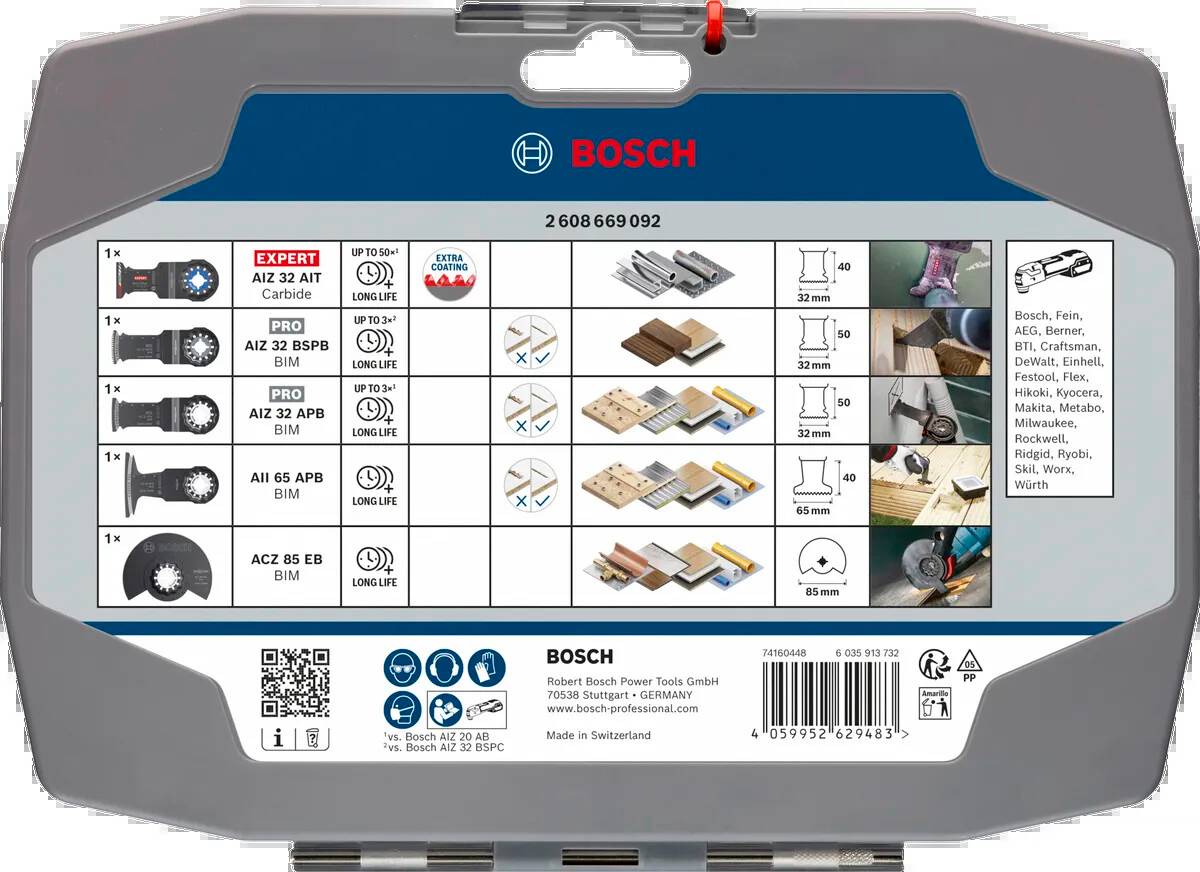 Coffret Cutting, 5 pièces - BOSCH - 2608669092 - Image 4