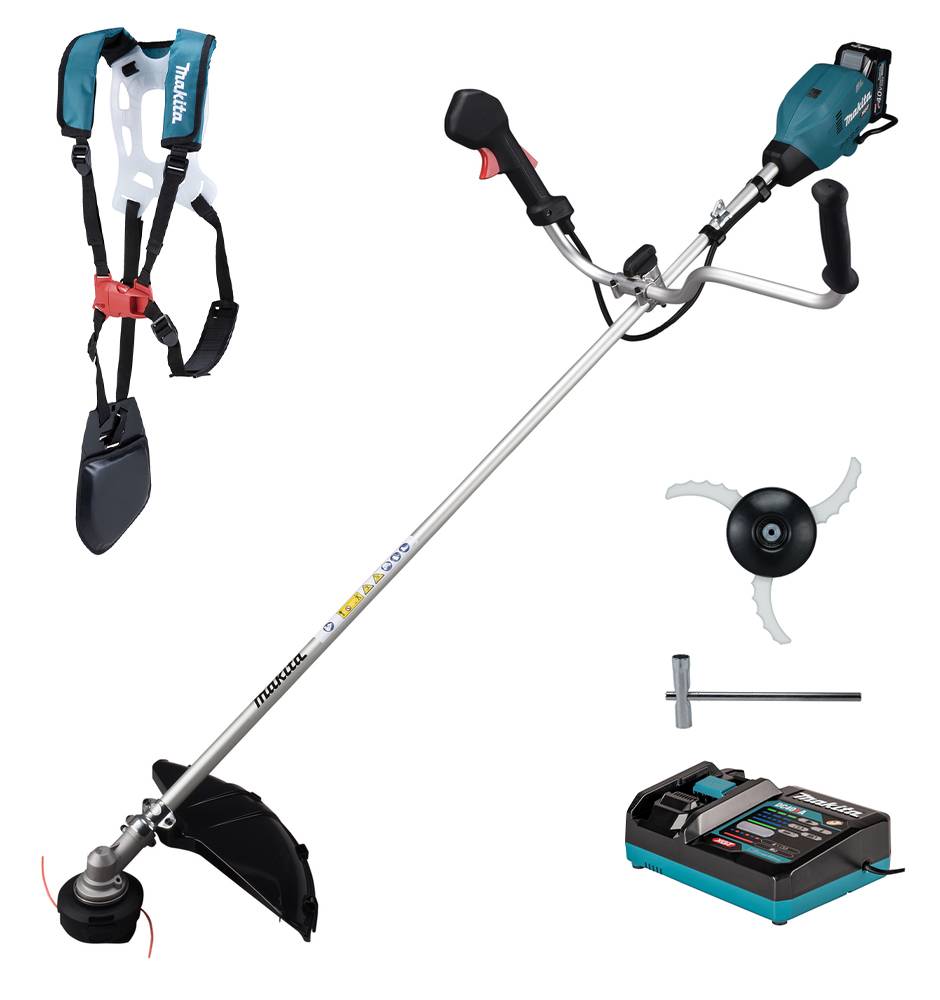 Débroussailleuse XGT - MAKITA - avec batterie 4.0Ah 40V Max - chargeur - accessoires - UR006GM102 - Image 1