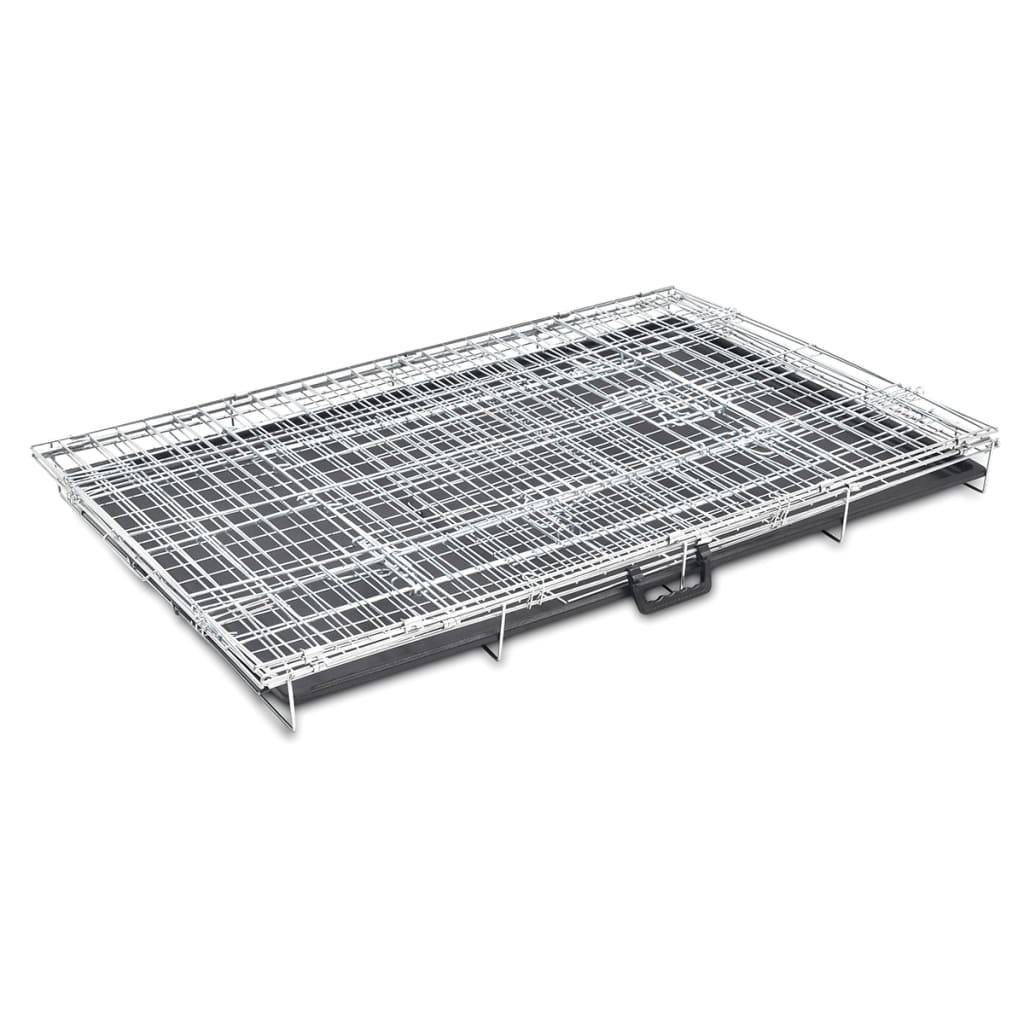 Vidaxl - Cage métallique et pliable pour chiens XXL vidaXL 170219 - Imagen 5